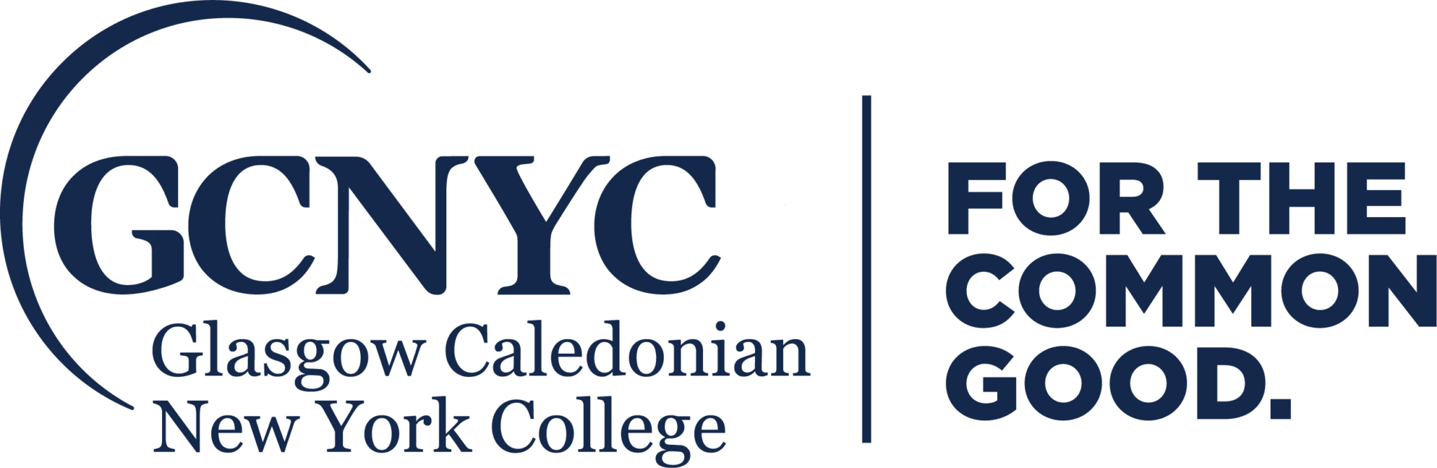 Glasglow Caledonian New York College logo